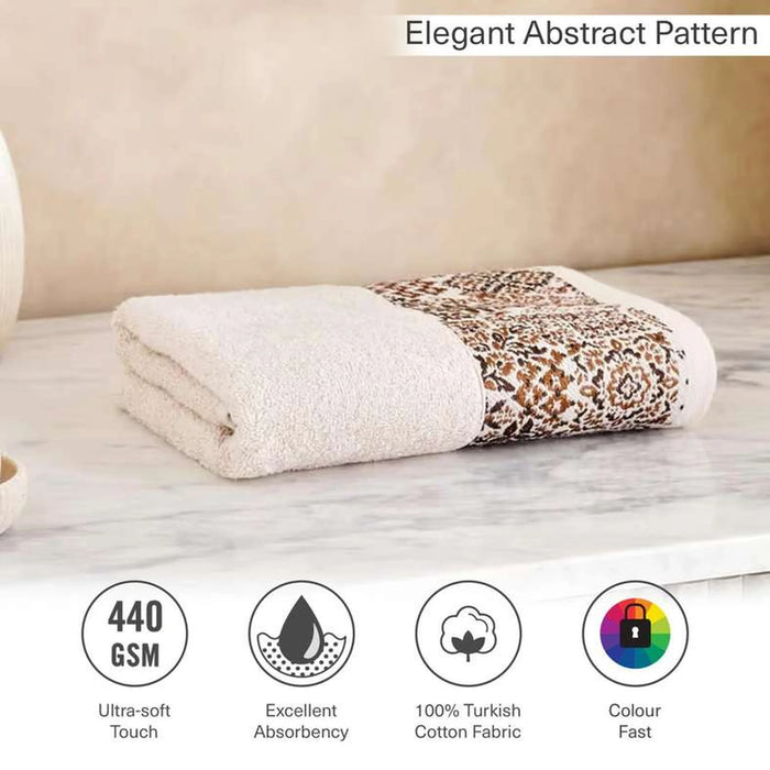 Magnolia Ethena Hand Towel 50X90Cm - Brown