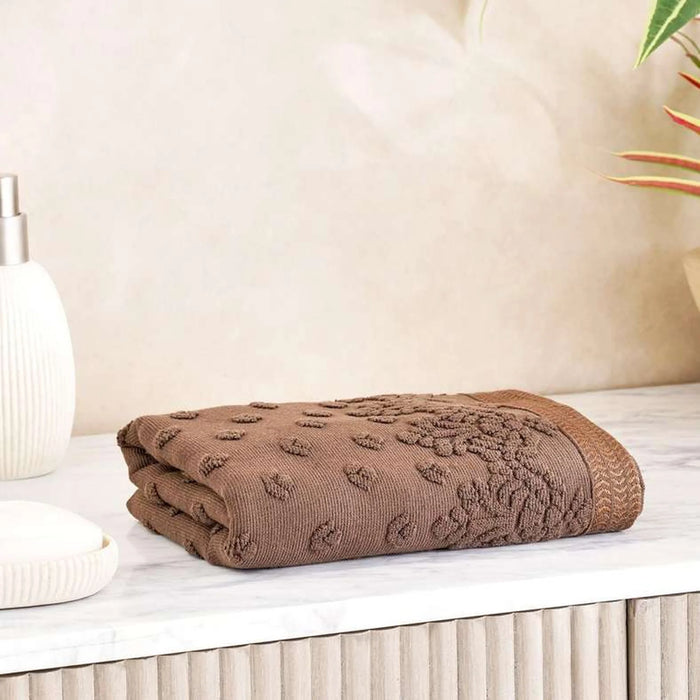 Magnolia Hand Towel 50X90Cm - Brown