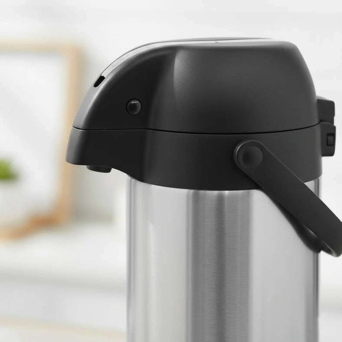 Mahnaz Stainless Steel Airpot Dispenser 2.5L -Chrome