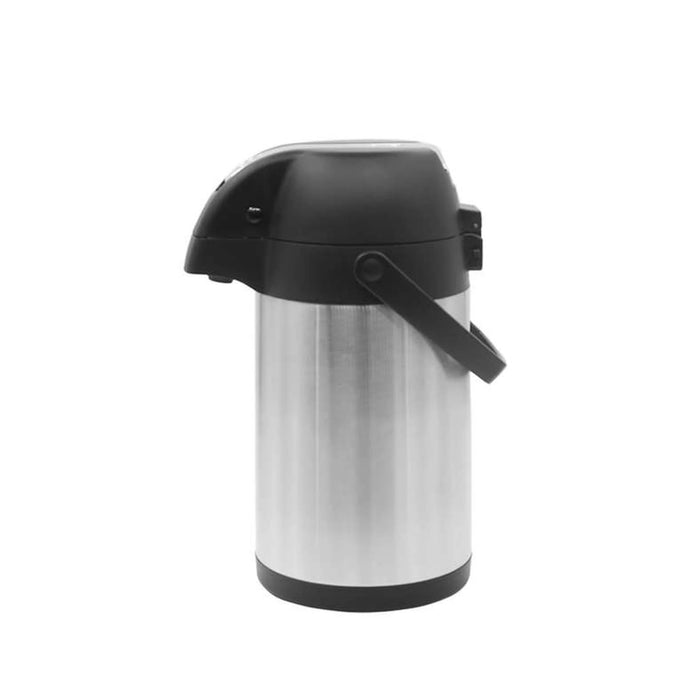 Mahnaz Stainless Steel Airpot Dispenser 5L -Chrome