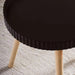 Maison Accent Table Wood - Black & Natural Pan Home