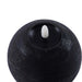 Majestic Led Wax Ball Shape Candle With Rustic Surface - Matt Black Pan Home