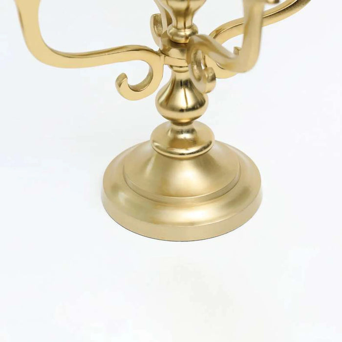 Malakiun 5Arm Candle Holder 40X40X47Cm-Gold