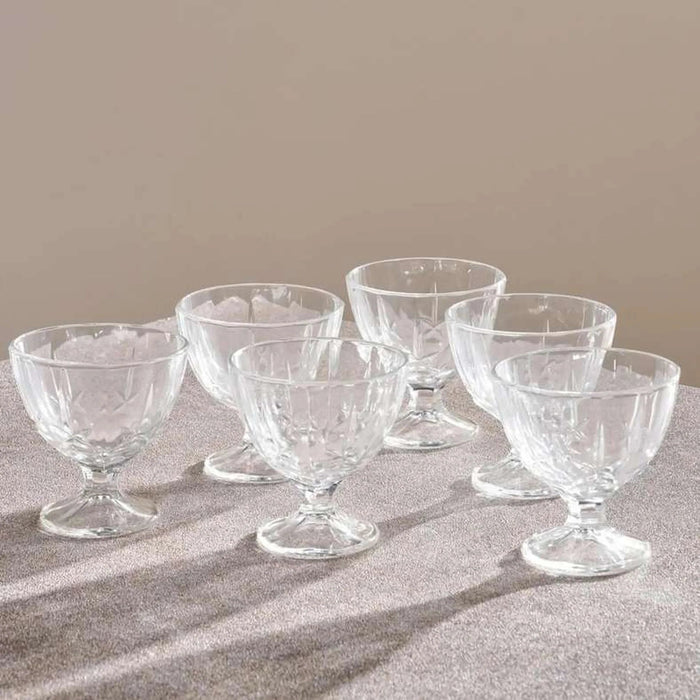 Maldives 6-Piece Ice Cream Sundae 300Ml -Clear Pan Home