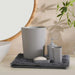 Maldon 5 Pieces Bathroom Accessory Set - Grey Pan Home