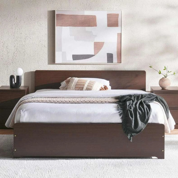 Malmo 4 Pcs Queen Bedroom Set 160X200 - Oak Brown