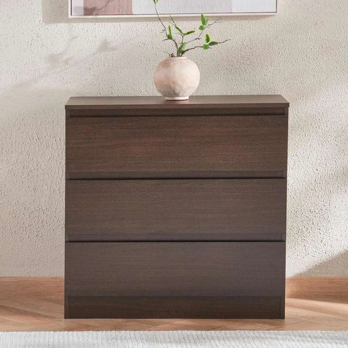 Malmo 4 Pcs Queen Bedroom Set 160X200 - Oak Brown