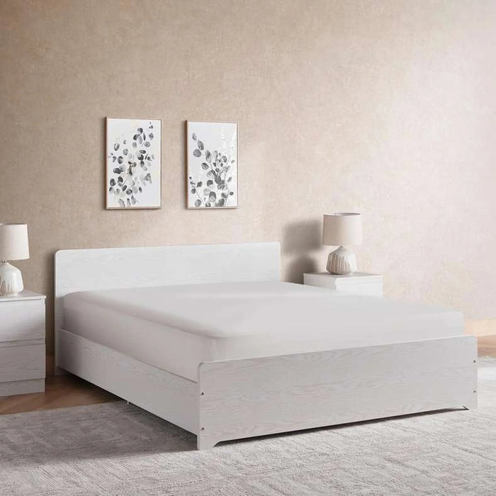 Malmo 4 Pcs Queen Bedroom Set 160X200 - White