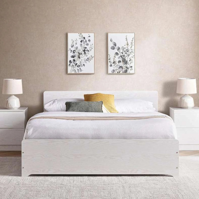 Malmo 4 Pcs Queen Bedroom Set 160X200 - White
