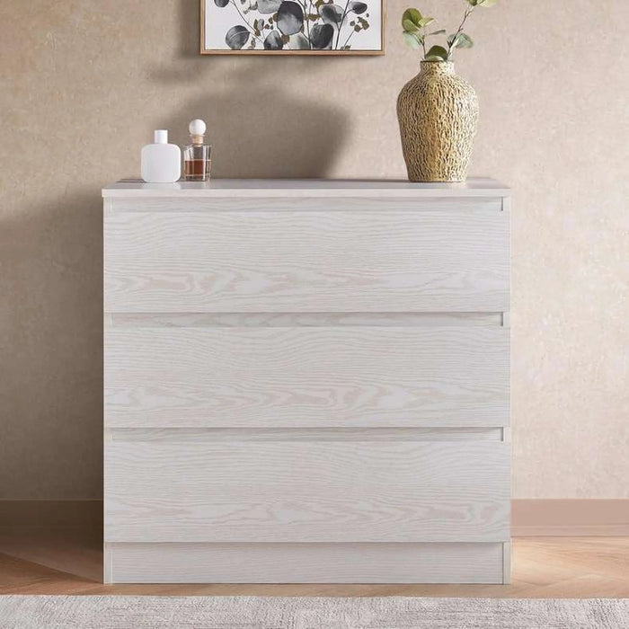 Malmo 4 Pcs Queen Bedroom Set 160X200 - White