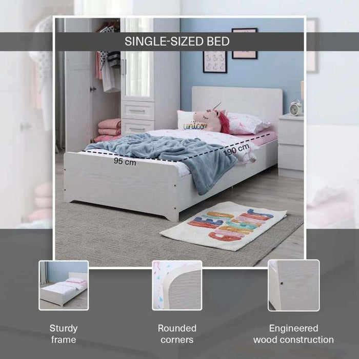 Malmo Bed 90X190 cm - White