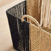 Malorie Paper Rope Storage Basket With Handle 35X35X25Cm - Brown/Black Pan Home