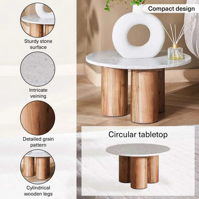Manby End Table - Brown