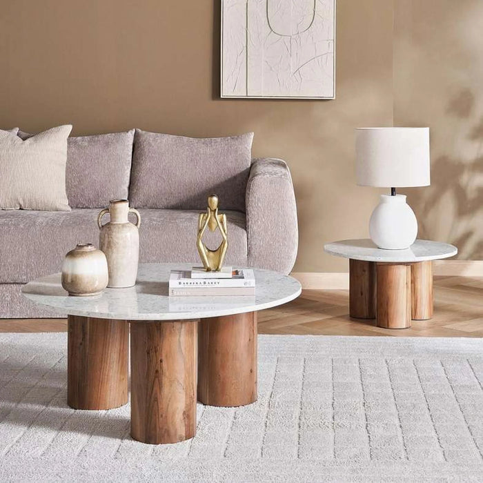 Manby End Table - Brown
