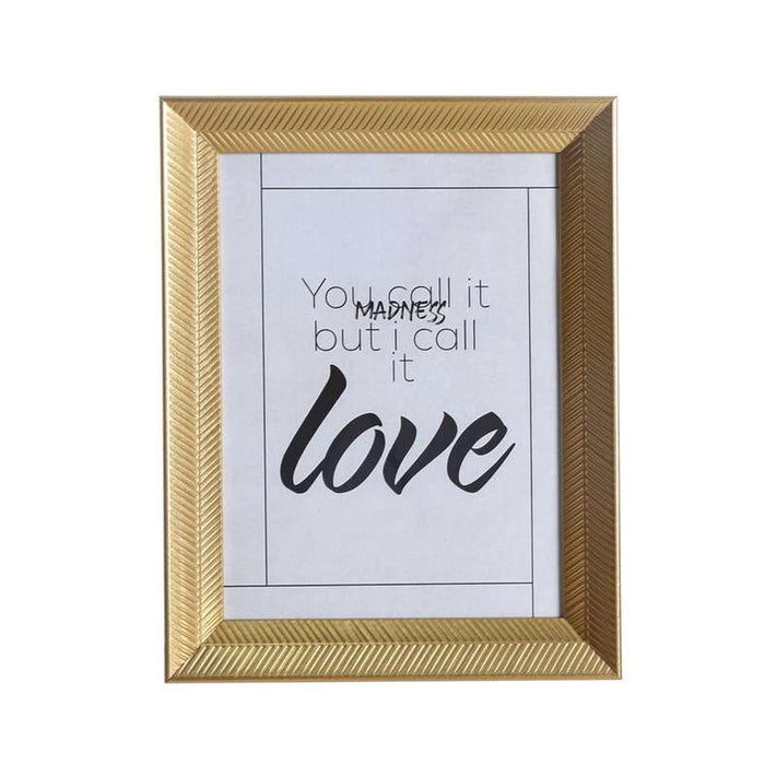 Mandy Photo Frame 18.4X24Cm - Gold Pan Home