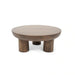 Mansel Coffee Table Solid Wood - Brown Pan Home