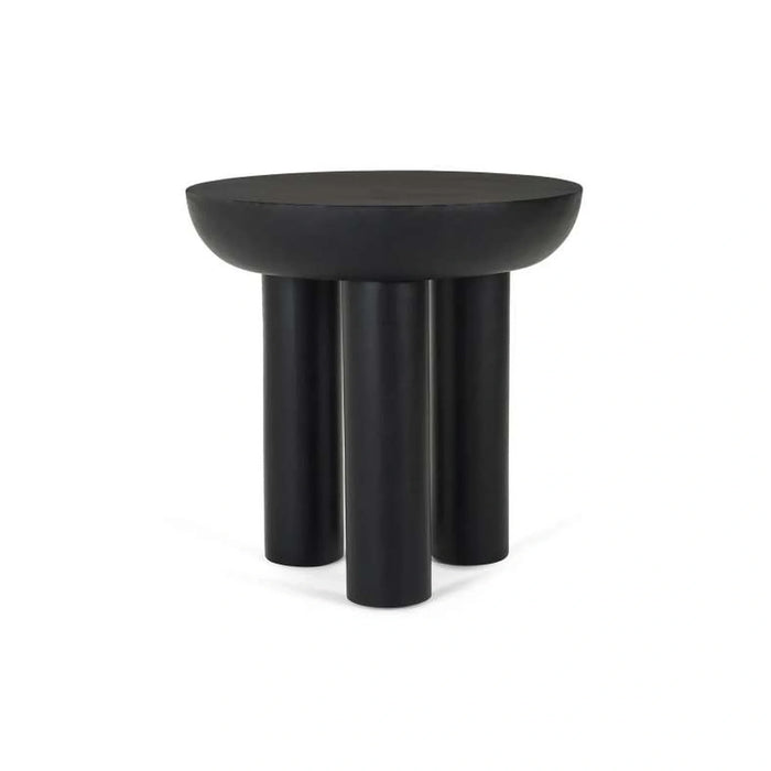 Mansel End Table Wood - Black