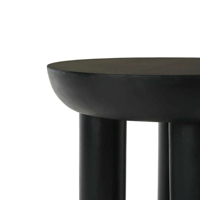 Mansel End Table Wood - Black