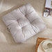 Marbella Water Repellant Outdoor Filled Floor Cushion 40X40X5Cm - Grey Pan Home