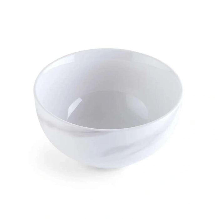 Marble 12-Piece Porcelain Dinner Set - White