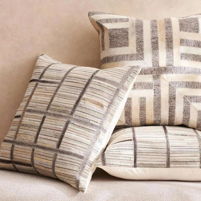 Marcus Hairon Filled Cushion 50X50Cm - Grey Pan Home