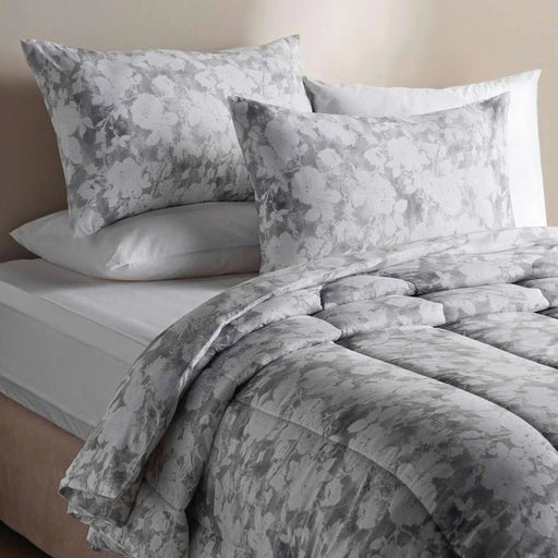 Margaret 3-Piece Full Comforter Set 160X220Cm - Grey Pan Home