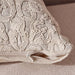 Mariah Embroidered Down Alternative Filled Cushion 50X50Cm - Natural Pan Home