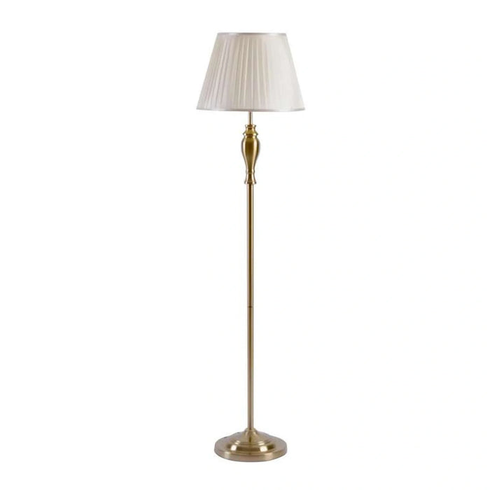 Maribel E27 Floor Lamp D40X160Cm- Brass
