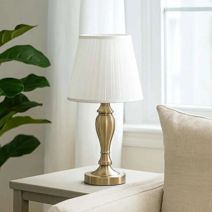 Maribel E27 Table Lamp Dia 28X55Cm - Brass