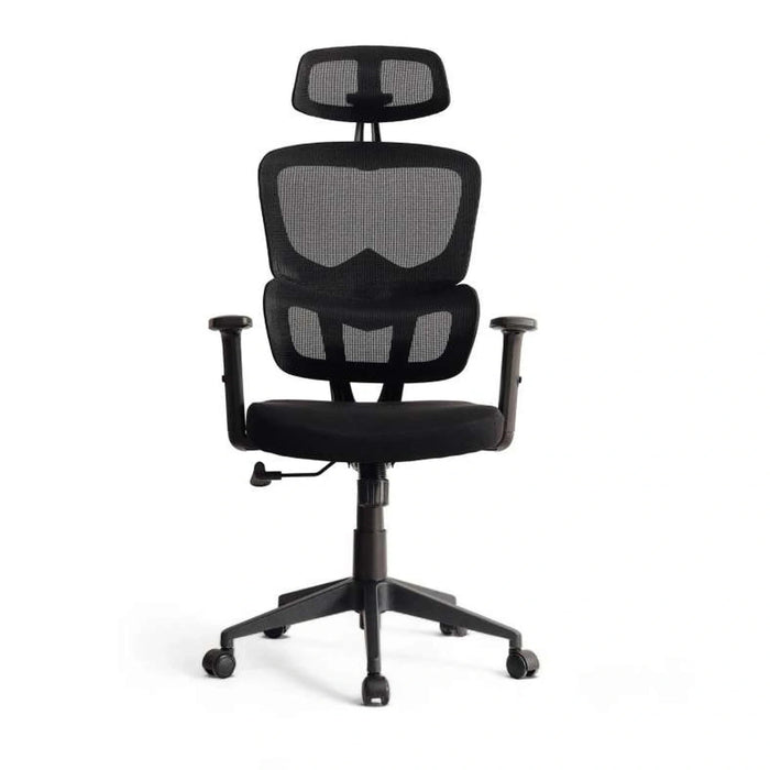 Marics Office High Back Chair Mesh Fabric - Black Pan Home