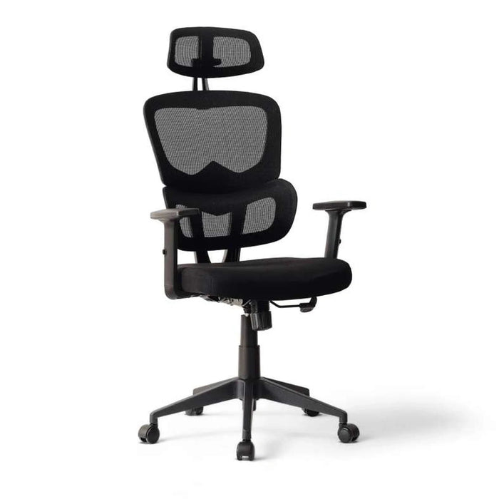 Marics Office High Back Chair Mesh Fabric - Black Pan Home