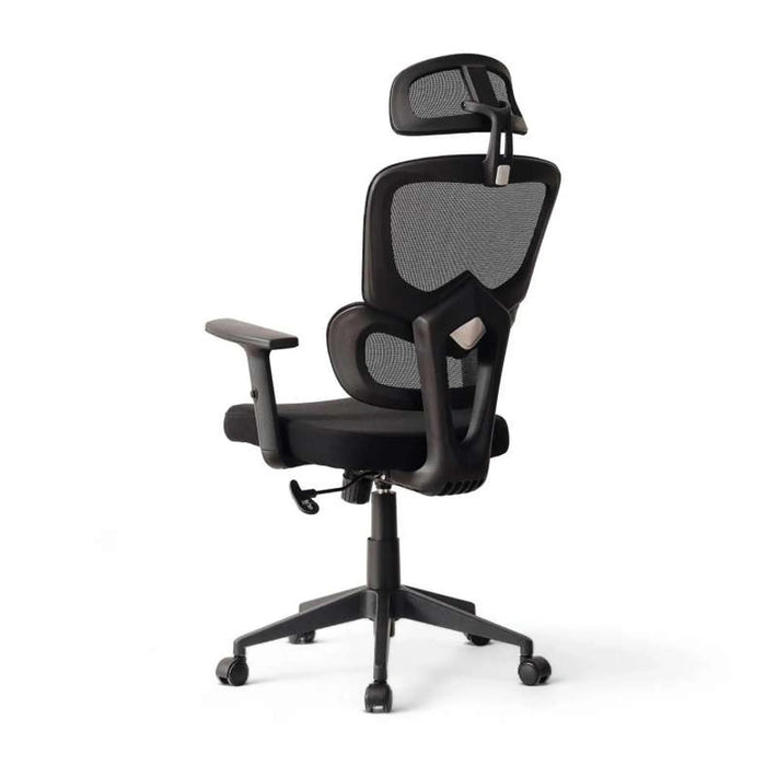 Marics Office High Back Chair Mesh Fabric - Black Pan Home