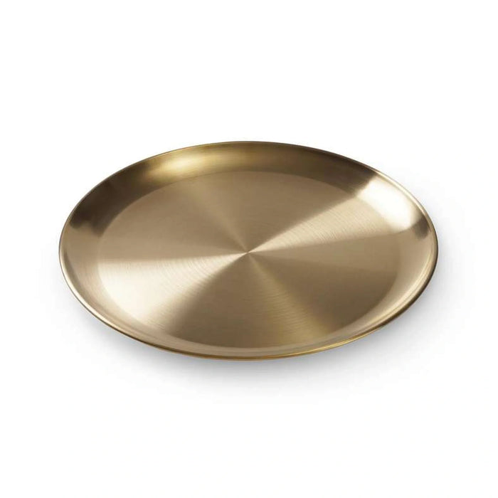 Marilo Deco Serving Plate Dia33.5Cm - Gold