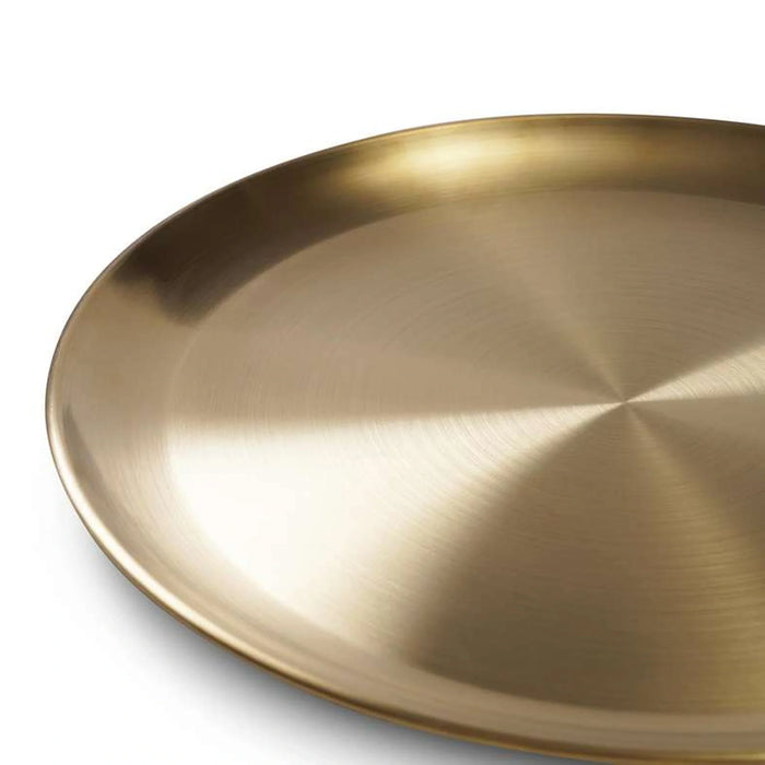 Marilo Deco Serving Plate Dia33.5Cm - Gold