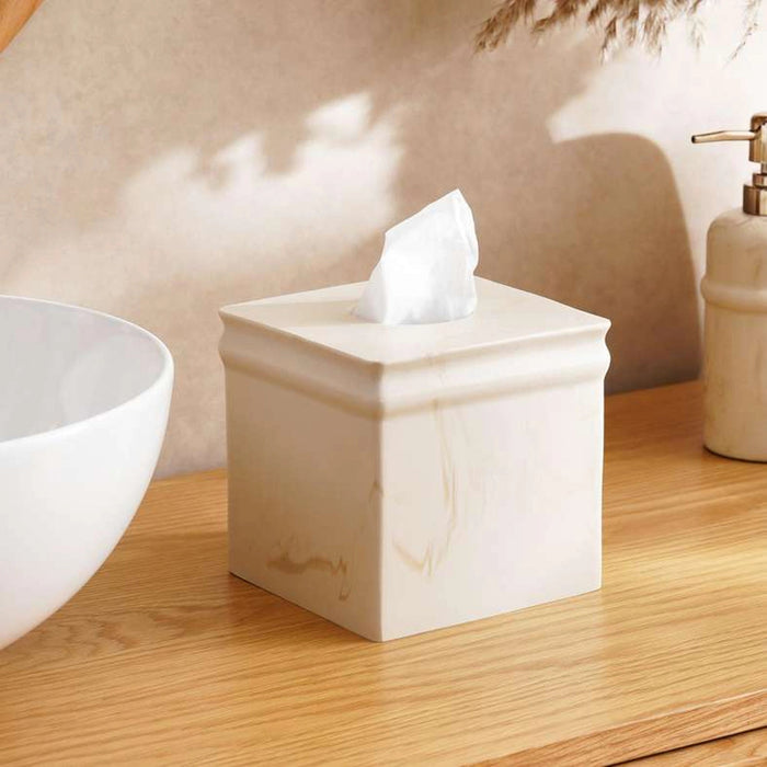 Maris Tissue Box - Beige Pan Home