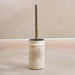 Maris Toilet Brush With Holder - Beige Pan Home