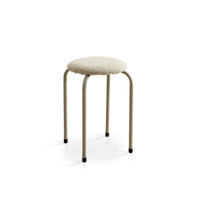 Marius Stool Round - Beige