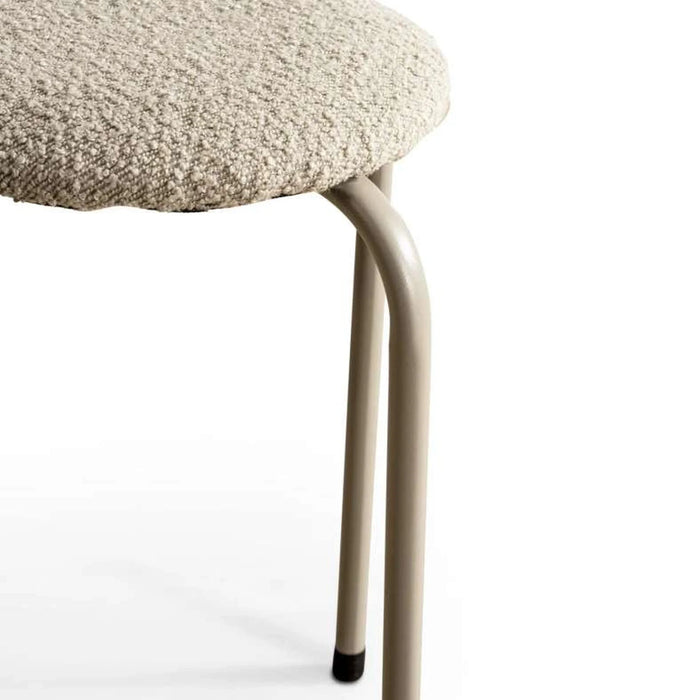 Marius Stool Round - Beige