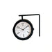 Marlow Double Sided Railway Clock 29X9X28.5Cm - Black Pan Home