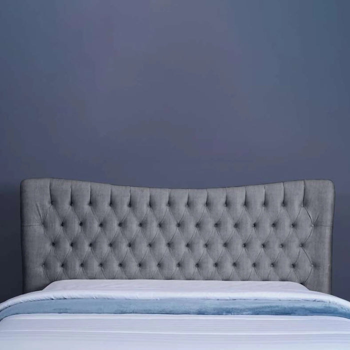 Mars Headboard Chanel Grey L-200 : H-125 Cm