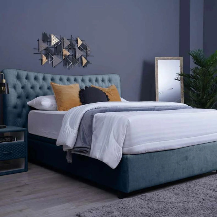 Mars Headboard Chanel Teal L-150 : H-125 Cm
