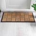 Max Door Mat 45X100cm-Natural/Black Pan Home