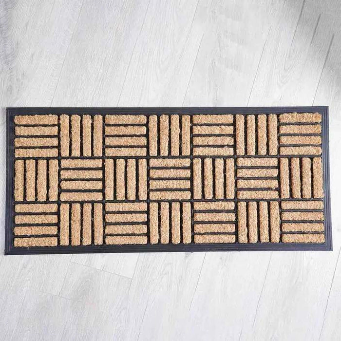 Max Door Mat 45X100cm-Natural/Black Pan Home