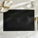 Maxwell  4Piece Vinyl Placemat Set 33X48Cm - Anthracite Pan Home