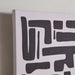 Mazeon Printed Canvas Wall Art 30X40Cm - Black Pan Home