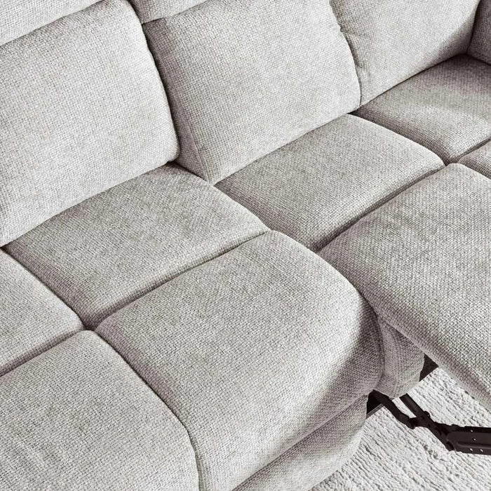 Meatdow Mat 3 Seater Recliner Sofa - Grey