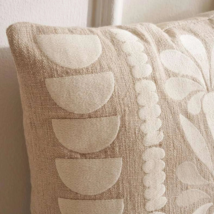 Megan Abstract Downfeel Filled Cushion 50X50Cm-Natural Pan Home
