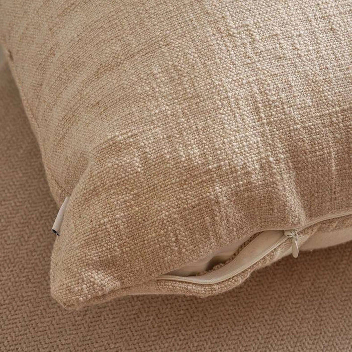 Megan Abstract Downfeel Filled Cushion 50X50Cm-Natural Pan Home