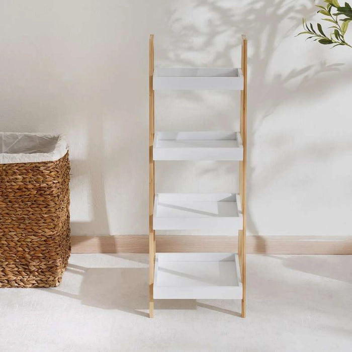 Megan Bamboo Storage Shelf 35X36X98Cm - Natural