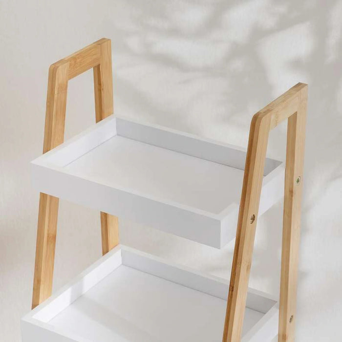Megan Bamboo Storage Shelf 35X36X98Cm - Natural